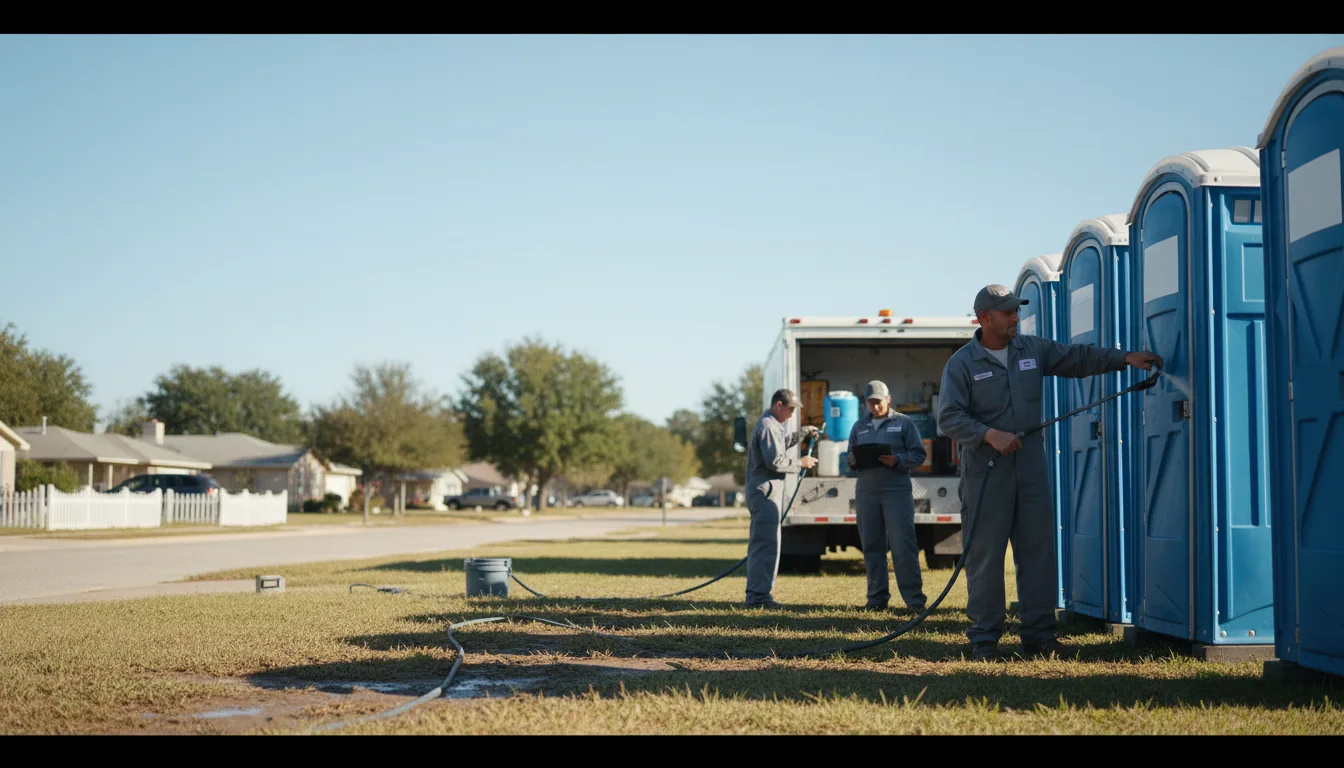 Long-Term Portable Toilet Rental in Calvert, AL near me